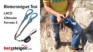 Klettersteigset Test LACD Ultimate Ferrata S bergsteigencom [upl. by Niwre]