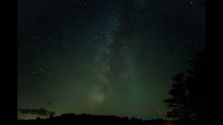 Comet TsuchinshanAtlas on October 25th 2024 Over Eagles Nest Lake near Bear Head Lake State Park [upl. by Elleuqar]