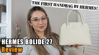 HERMES BOLIDE 27 FIRST IMPRESSIONS amp REVIEW  HISTORY OF HERMES [upl. by Cesare911]