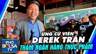 ƯCV Dân biểu Liên bang Derek Trần thăm Ngân hàng Thực phẩm Quận Cam Hứa hẹn hỗ trợ ngân sách [upl. by Yroger978]