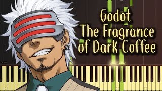 Godot  The Fragrance of Dark Coffee Piano Tutorial by Firefly Piano [upl. by Sharos]