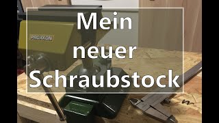 Proxxon Schraubstock für die Werkbank [upl. by Llewol521]