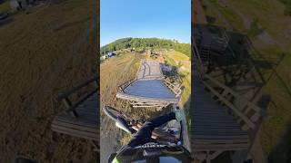 Reshaped our Slopestyle Line  captured on my insta360 X4🙏🏼 insta360 mtb insta360X4slopestyle [upl. by Ynaffad110]