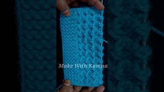 design crochet handmadeknitting shortsviral sweaterdesign shortfilm embroidery diy [upl. by Sumaes339]