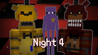 MINE Nights at Freddys 2  FACTORY  Night 4  FNAF Minecraft Roleplay [upl. by Ailemap]