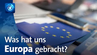 Europawahl Juni 2024 Um was sich die EU gekümmert hat [upl. by Sil514]