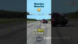 These Cars Failed the Moose Test 😱🚗💥 [upl. by Mannuela950]