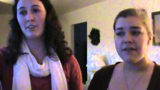 Homeward Bound Home Glee Cast Cover by Audrey and Ellie [upl. by Enirod]