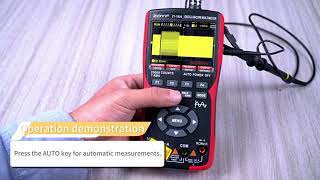 ZOYI MULTIMETER ZT703S INSTRUCTIONAL VIDEO SERIES IN ENGLISH [upl. by Nahrut]