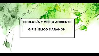 Ecología  Clase 4  Factores bióticos y abióticos red trófica [upl. by Airdnalahs]