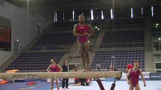 Simone Biles Full Beam Set Day 2 Training  Jesolo 2015 [upl. by Teyugn]