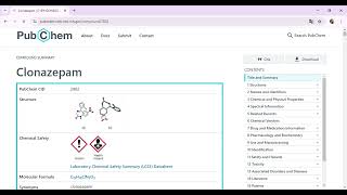 PubChem Google Chrome 2024 10 20 17 44 50 [upl. by Seugirdor]