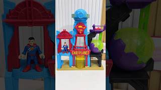 DC Super Friends Imaginext Daily Planet Superman PlaySet [upl. by Zandt]