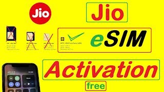 Jio eSIM Activation Process  Jio esim activation For Iphone And Google Pixel Devices  Jio eSim [upl. by Zingg]