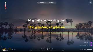 Beat Guitar  Acoustic Ước Gì  JayKii  Karaoke  Beat Chuẩn [upl. by Narton]