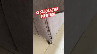 Cómo arreglar la tela del sillón roto tapicero tapiceria upholstery diy sillon [upl. by Enelear326]