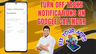 How to Turn Off Tasks Notifications on Google Calendar  Manage Your Alerts [upl. by Nalim211]