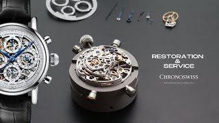 Restoration and Full Service of a CHRONOSWISS OPUS [upl. by Duma310]