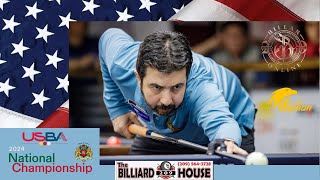 Jim Semerci vs Quoc Thinh Le 25 Pts USBA 2024 National Championship The Billiard House [upl. by Assele742]