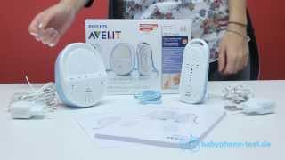 Philips Avent SCD 505 Babyphone im Praxistest Philips Avent SCD 505 Video Review [upl. by Hewart]