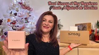 🎄Vlogmas 18  Haul Sinsay ținute de revelion cu câteva bijuterii festive de la Hey Happiness [upl. by Auhel]