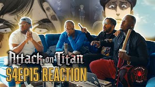 Attack On Titan Season 4 Episode 15 Reaction  Phantom Nerds EUTHANIZATION [upl. by Nath341]