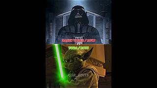 ROTJ Darth Vader VS ROTS Yoda [upl. by Damiano709]