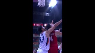 Brgy Ginebra’s Standhardinger CIRCUS SHOT vs Meralco 👀  PBA SEASON 48 PHILIPPINE CUP [upl. by Harrow]