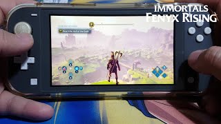 Immortals Fenyx Rising on Nintendo Switch Lite Part 6 [upl. by Arvell]