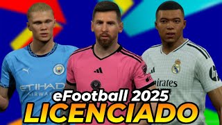 eFootball 2025 TUTORIAL de como tener los EQUIPOS LICENCIADOS v401 PC [upl. by Lramaj496]