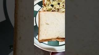 Sandwich maker bread pizza ♥️sandwich maker breadpizza viralfoodtrip sydney youtubeshorts [upl. by Tyoh]