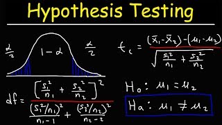 Hypothesis Testing  Difference of Two Means  Students Distribution amp Normal Distribution [upl. by Lissy422]