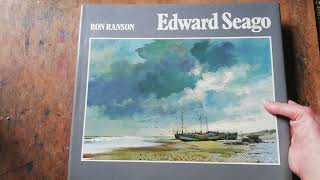 Watercolour Masterpiece Unveiled Edward Seago by Ron Ranson Art Book Flip Through watercolourart [upl. by Leeanne]