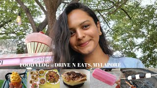 Drive N Eats Mylapore Vlog  Food Vlog Chennai [upl. by Roel]