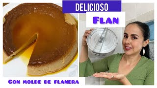 Delicioso FLAN utilizando un molde de FLANERA y OLLA EXPRESS flan postres postrefácilyrápido [upl. by Notnats761]