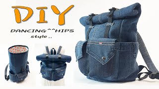 diy청바지 리폼리폼가방만들기denim tote bag tutorialtote bag sewing tutorialdiy jeans bag hand sewing청바지가방 [upl. by Elyssa]