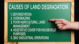 Changing landscapes  human causes and effects of land degradation [upl. by Molahs]