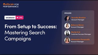 Webinar  From Setup to Success Mastering Native to Search Campaigns [upl. by Nettirb]