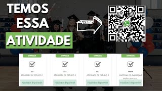 ATIVIDADE 1  PED  PRÁTICA PEDAGÓGICA AMBIENTES NÃOFORMAIS  542024 [upl. by Martinson]