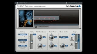 How To Use Antares Avox Throat  Great for Voice Actors [upl. by Irrol588]