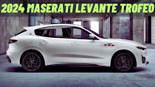 2024 Maserati Levante Trofeo Italian Elegance amp Power [upl. by Htez]