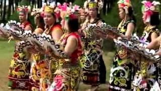 Orang Ulu Dance  Datun Julud Kenyah [upl. by Elyag]