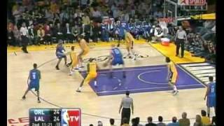 Marcin Gortat vs Lakers NBA FINALS 04062009 game 1 [upl. by Tomi870]