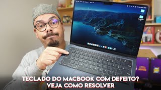 TECLA CAPS LOCK DO MACBOOK COM DEFEITO VEJA COMO RESOLVER PROBLEMA NO TECLADO DO MACBOOK [upl. by Meedan331]