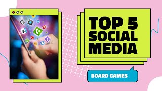 Top 5 Social Media Board Games You Need for Game Night [upl. by Gem]