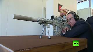 Watch vladimir putin Shoot From SV98M New Russian Rifle [upl. by Alva]