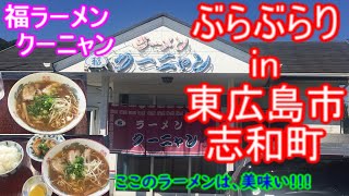 【ぶらぶらりイン広島】226 ランチ 広島 東広島市 志和町 福ラーメンクーニャン [upl. by Albers]