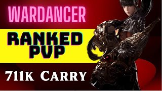 Lost Ark 711k Damage Carry  Ranked PvP 1 [upl. by Ynar852]