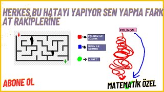 BU HATAYI YAPMAZSAN NETLERİN ARTAR  NETLERİN ARTMAMA NEDENİ  LABİRENT YÖNTEMİ yks2025 matematik [upl. by Leon228]