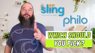 Philo vs Sling TV Which Cheap Live TV Streaming Service is Better [upl. by Enobe]